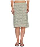 Carve Designs Miramar Skirt (butter Lagoon) Women's Skirt