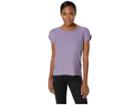 Eddie Bauer Infinity Twist Sleeve Top (amethyst) Women's Clothing