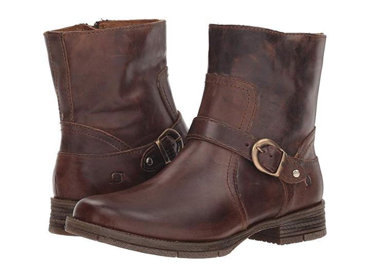 Born Amil (light Brown Full Grain) Women's Pull-on Boots