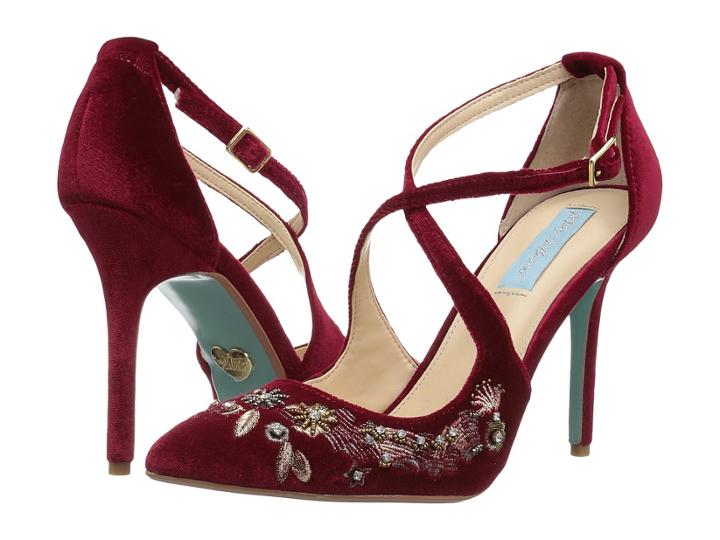 Blue By Betsey Johnson Skye (scarlet) High Heels