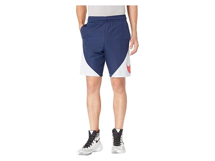 Nike Dry 9 Basketball Short (midnight Navy/university Red) Men's Shorts