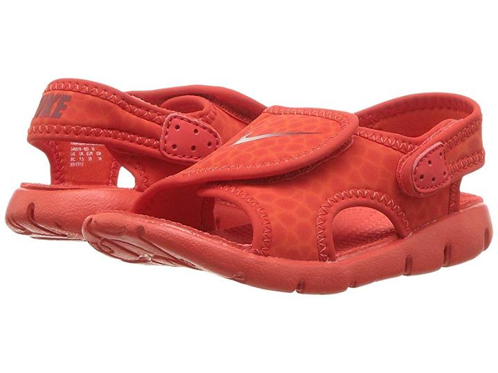 Nike Kids Sunray Adjust 4 (infant/toddler) (habanero Red/gym Red/habanero Red) Kids Shoes