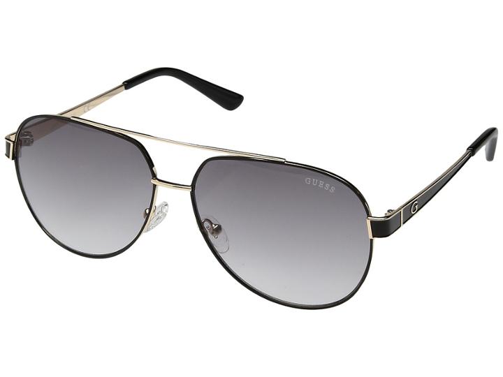 Guess Gu7460 (gold/gradient Smoke) Fashion Sunglasses