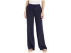 Juicy Couture Washed Linen Pants (regal) Women's Casual Pants