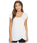 Lysse Cora Tee (white) Women's Short Sleeve Pullover