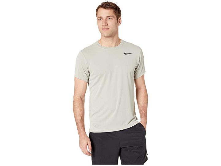 Nike Superset Top Short Sleeve (spruce Fog/black) Men's Clothing