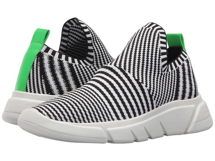 Kendall + Kylie Caleb (black/white/green Fluorescent) Women's Shoes