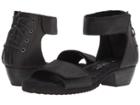 Walking Cradles Crosby (black Saddle Leather) Women's Sandals