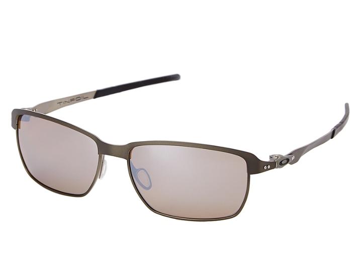 Oakley Tinfoil (titanium Iridium Polarized W/ Carbon) Fashion Sunglasses