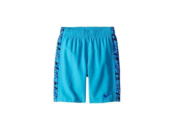 Nike Kids Rush Replay Racer 6 Trunk (big Kids) (light Blue Fury) Boy's Swimwear