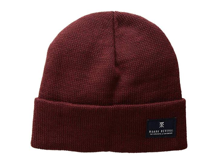 Roark Drifter Beanie (burgundy) Beanies