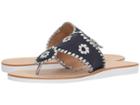 Jack Rogers Captiva (midnight/silver) Women's Shoes