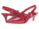 Nanette Nanette Lepore Rhonda (red Patent Pu) Women's Shoes