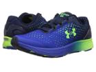 Under Armour Kids Ua Bgs Charged Bandit 4 (big Kid) (team Royal/academy/hyper Green) Boys Shoes