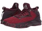 Adidas D Lillard 2 (burgundy/dark Burgundy/white) Men's Basketball Shoes