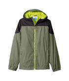 Columbia Kids Ethan Pondtm Jacket (little Kids/big Kids) (cypress/shark/voltage) Boy's Coat