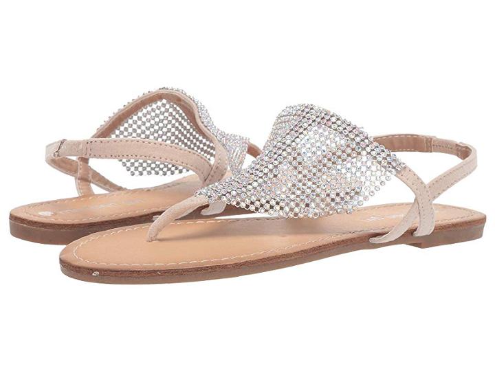 Madden Girl Sharre (blush Fabric) Women's Sandals