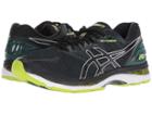 Asics Gel-nimbus(r) 20 (black/neon Lime) Men's Running Shoes