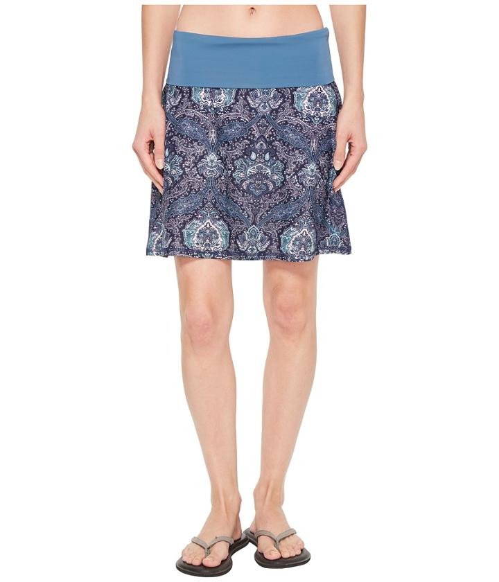Carve Designs Seaside Skirt (indigo Paisley) Women's Skirt