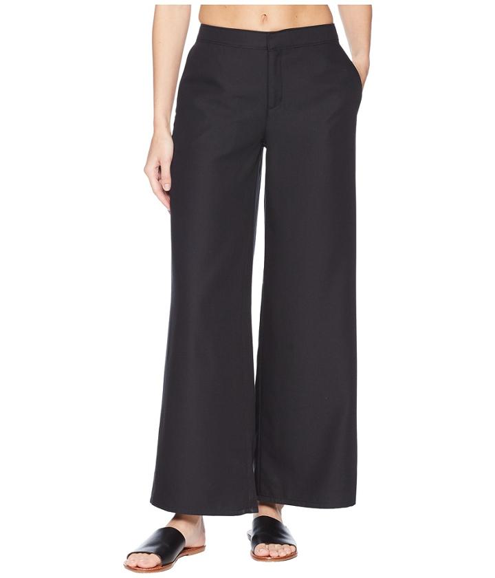 Exofficio Basilica Wide-leg Pants (black) Women's Casual Pants