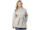 Columbia Plus Size Pardon My Trenchtm Rain Jacket (flint Grey) Women's Coat