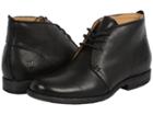 Frye Phillip Chukka (black Soft Vintage Leather) Women's Lace-up Boots