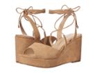 Chinese Laundry Cindy (camel Microsuede) Women's Wedge Shoes