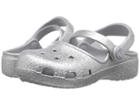 Crocs Kids Karin Sparkle Clog (toddler/ Little Kid) (silver) Girls Shoes