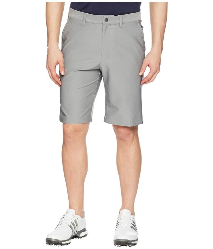 Adidas Golf Ultimate Climacool(r) Airflow Shorts (grey Three) Men's Shorts