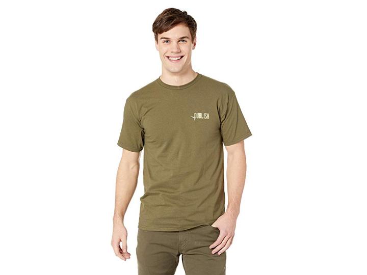 Publish Logo Knit Tee (olive) Men's T Shirt