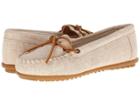Minnetonka Canvas Moc (natural Canvas) Women's Moccasin Shoes