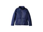 Kamik Kids Pepper Mixed Media Jacket (toddler/little Kids/big Kids) (navy) Girl's Coat