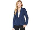 Kenneth Cole New York Two-button Blazer (indigo) Women's Jacket