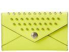 Rebecca Minkoff - Mini Wallet On A Chain With Studs (acid Yellow)