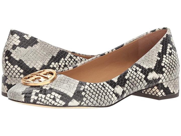 Tory Burch Chelsea 25mm Ballet Flat (warm Roccia) Women's Flat Shoes