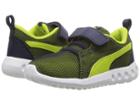 Puma Kids Carson 2 Breathe V (toddler) (peacoat/limepunch) Boys Shoes