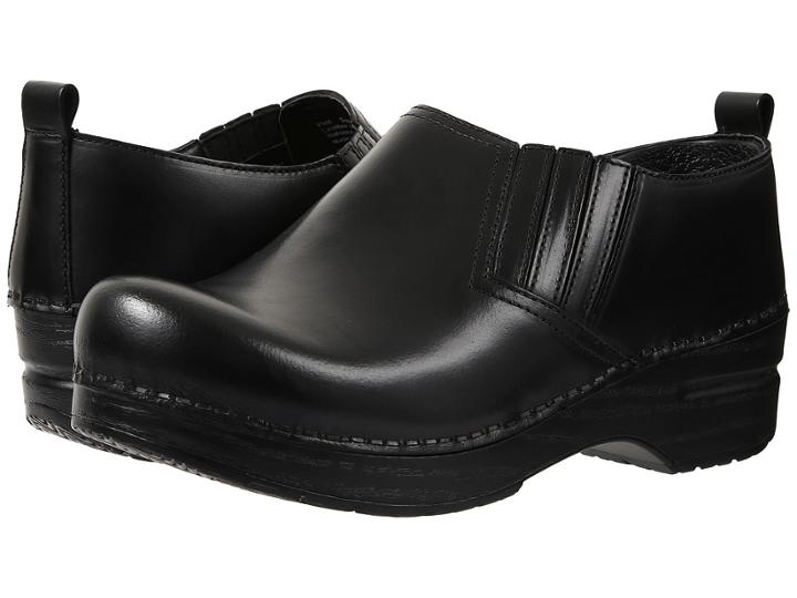 Dansko Piet (black Cabrio) Women's  Shoes