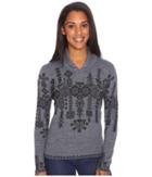 Obermeyer Cabin Knit Pullover (light Heather Grey) Women's Sweater