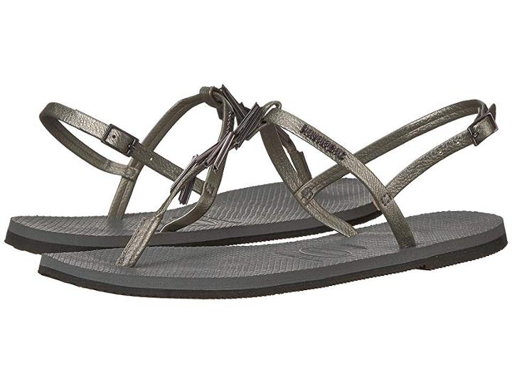 Havaianas You Riviera Maxi Sandals (steel Grey) Women's Sandals