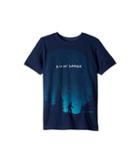 Life Is Good Kids Living Large Sasquatch Crusher Tee (little Kids/big Kids) (darkest Blue) Boy's T Shirt