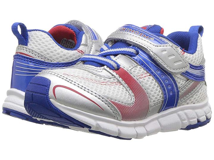 Tsukihoshi Kids Velocity (toddler/little Kid) (white/blue) Boys Shoes