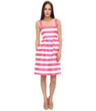 Dsquared2 Singles 50's Dress (off White/pink) Women's Dress