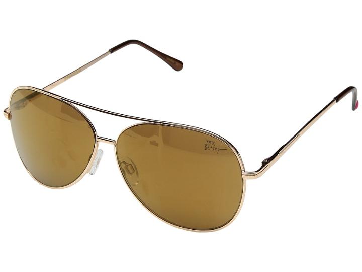 Betsey Johnson Bj462122 (rose Gold) Fashion Sunglasses