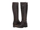 Frye Melissa Stud Back Zip (black Full Grain Brush-off) Women's Zip Boots