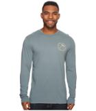 Rip Curl Shady Palms Heritage Long Sleeve (teal) Men's Clothing