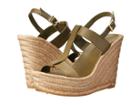 Delman Trish (seaweed Vachetta) Women's Wedge Shoes