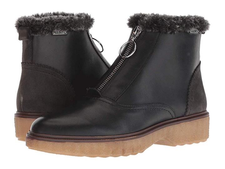 Pikolinos Bruselas W0u-8670 (black Lead) Women's Shoes