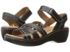 Clarks Delana Varro (black Leather) Women's Sandals