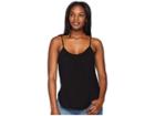 Three Dots Double Gauze Cami (black) Women's Sleeveless
