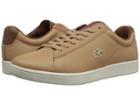 Lacoste Carnaby Evo 317 4 (light Tan/brown) Men's Shoes